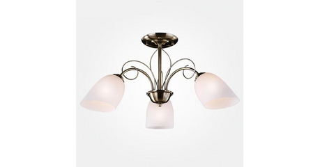 Потолочная люстра Eurosvet Стефани 30107/3 античная бронза