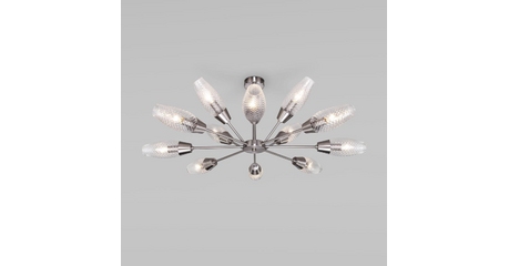 Потолочная люстра Eurosvet Thalia 60140/12 сатин-никель