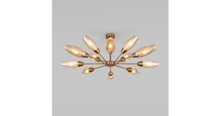 Потолочная люстра Eurosvet Thalia 60140/12 золото