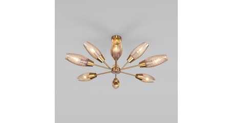 Потолочная люстра Eurosvet Thalia 60140/9 золото