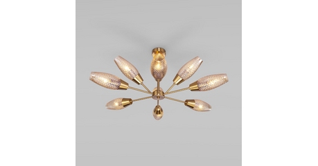 Потолочная люстра Eurosvet Thalia 60140/9 золото
