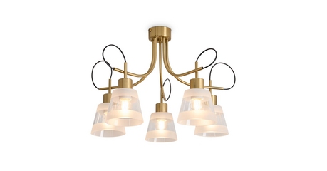 Потолочная люстра Freya Caramel FR5522PL-05BS