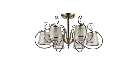 Потолочная люстра Freya Simone FR2020-PL-06-BZ