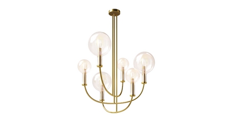 Потолочная люстра Maytoni Status MOD333PL-06BS