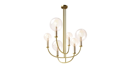 Потолочная люстра Maytoni Status MOD333PL-06BS