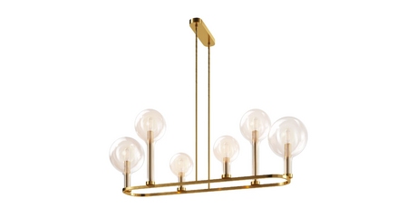 Потолочная люстра Maytoni Status MOD333PL-06BS1