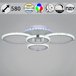 Потолочная люстра Reluce 06319-3.3-04 WH+CR (RGB)