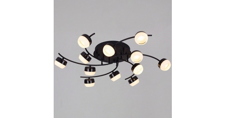 Потолочная люстра Reluce 90590-0.3-12 Black