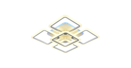 Потолочная светодиодная люстра Evoluce Qutro SLE200452-05RGB