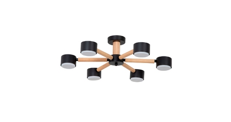 Потолочные люстры Arte Lamp Tenda A1624PL-6BK