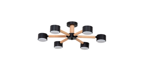 Потолочные люстры Arte Lamp Tenda A1624PL-6BK