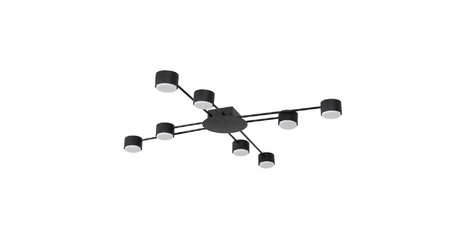 Потолочные люстры Arte Lamp Tracy A1527PL-8BK