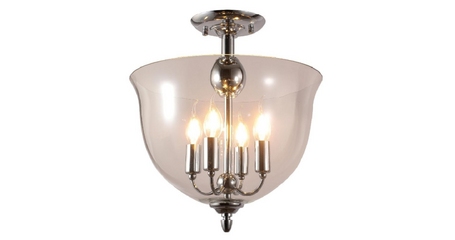 Потолочный светильник Crystal Lux Atlas PL4 Chrome