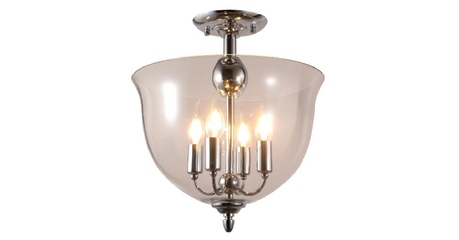 Потолочный светильник Crystal Lux Atlas PL4 Chrome