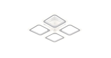 Потолочный светильник Escada Attic 10228/4LED
