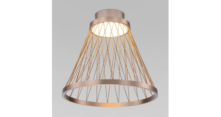 Потолочный светильник Eurosvet Cesta 40018/1 LED коричневый a069290