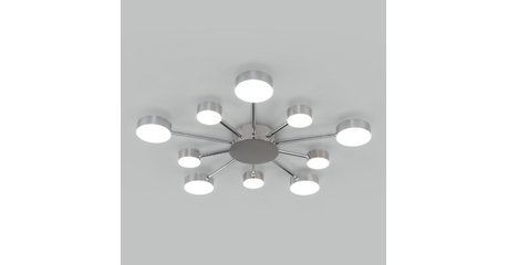 Потолочный светильник Eurosvet Nitrino 90242/10 хром