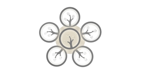 Потолочный светильник Freya Bodge FR10017CL-L92W