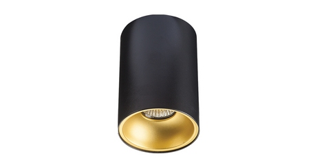 Потолочный светильник Italline 3160 black/gold