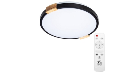 Потолочный светодиодный светильник Arte Lamp Jersey A2683PL-72BK