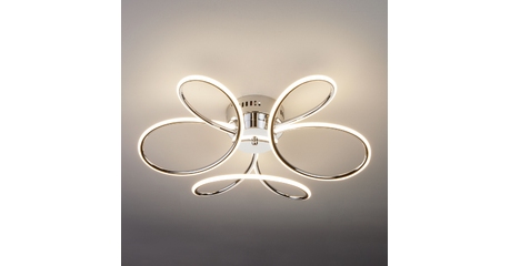 Потолочный светодиодный светильник Eurosvet Lozanna 90083/3 хром