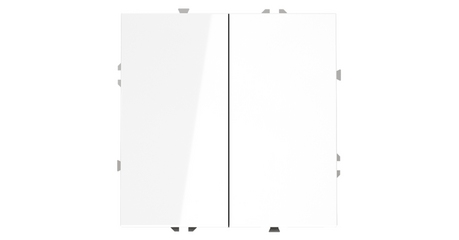 Проходной переключатель двухклавишный Voltum S70 VLS020301