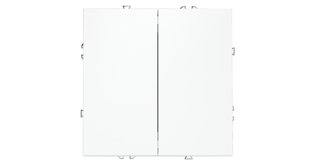 Проходной переключатель двухклавишный Voltum S70 VLS020302