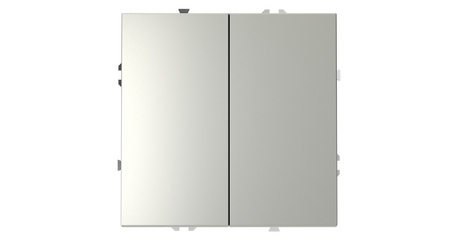 Проходной переключатель двухклавишный Voltum S70 VLS020305