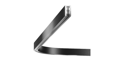 Радиусный коннектор для шинопровода Maytoni Flarity TRX154-RC80-B