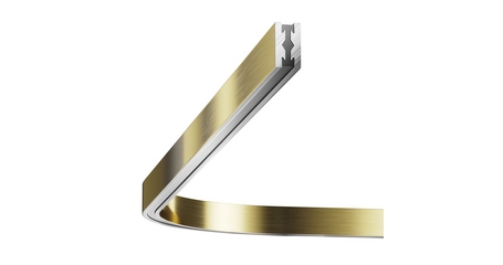 Радиусный коннектор для шинопровода Maytoni Flarity TRX154-RC80-BS