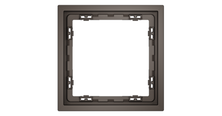 Рамка пластиковая Voltum S70 на 1 пост, (капучино) VLS100114