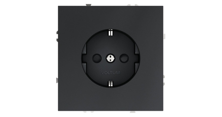 Розетка со шторками Voltum S70 VLS040207