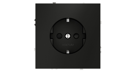 Розетка со шторками Voltum S70 VLS040208