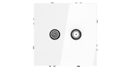 Розетка телевизионная Voltum S70 VLS060401