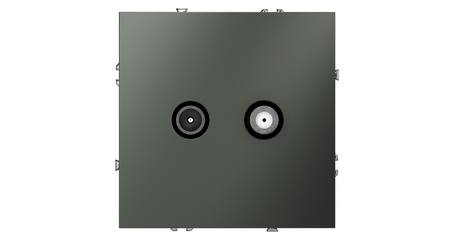 Розетка телевизионная Voltum S70 VLS060406