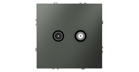 Розетка телевизионная Voltum S70 VLS060406