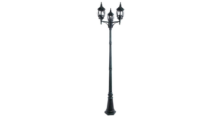 Садово-парковый светильник Arte Lamp Atlanta A1047PA-3BG