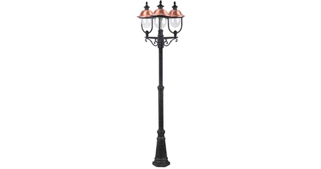 Садово-парковый светильник Arte Lamp Barcelona A1486PA-3BK
