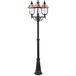 Садово-парковый светильник Arte Lamp Barcelona A1486PA-3BK
