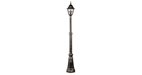 Садово-парковый светильник Arte Lamp Berlin A1017PA-1BN