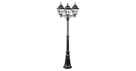 Садово-парковый светильник Arte Lamp Berlin A1017PA-3BN