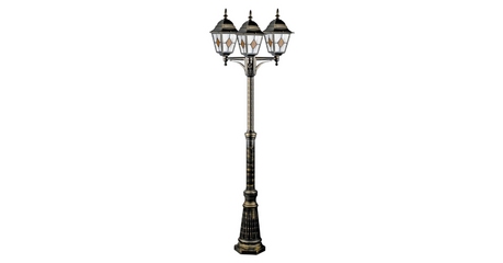 Садово-парковый светильник Arte Lamp Berlin A1017PA-3BN