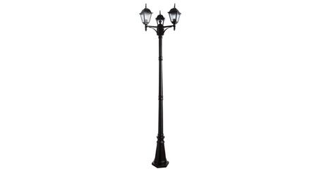 Садово-парковый светильник Arte Lamp Bremen A1017PA-3BK