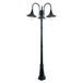 Садово-парковый светильник Arte Lamp Malaga A1086PA-3BG