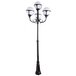 Садово-парковый светильник Arte Lamp Monaco A1497PA-4BK