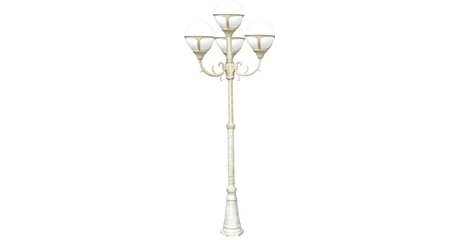 Садово-парковый светильник Arte Lamp Monaco A1497PA-4WG