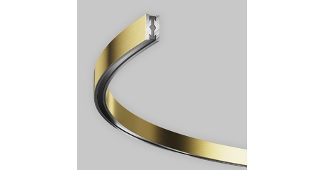 Шинопровод магнитный полукруг Maytoni Flarity TRX154-SR-D800-BS