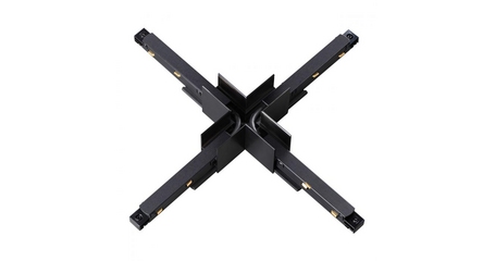 Соединитель с токопроводом для шинопровода Х-образный Novotech Flum 135128