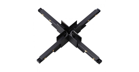 Соединитель с токопроводом для шинопровода Х-образный Novotech Flum 135128