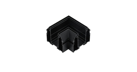 Соединитель шинопровода угловой плоский для натяжного потолка Aployt Magnetic track 220 APL.0284.00.04